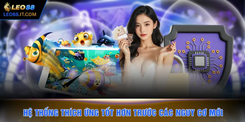Hệ thống thích ứng tốt hơn trước các nguy cơ mới 