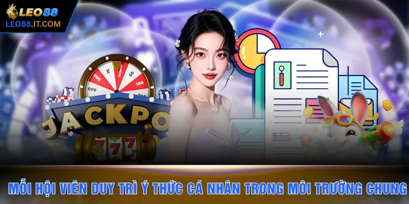 Mỗi hội viên duy trì ý thức cá nhân trong môi trường chung